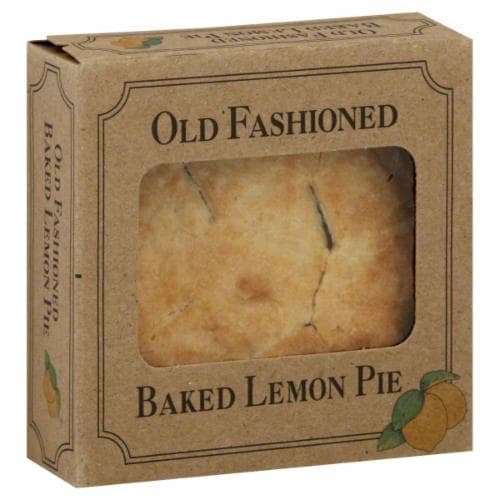 Table Talk Pies Old Fashioned Baked Lemon Pie Perspective: front