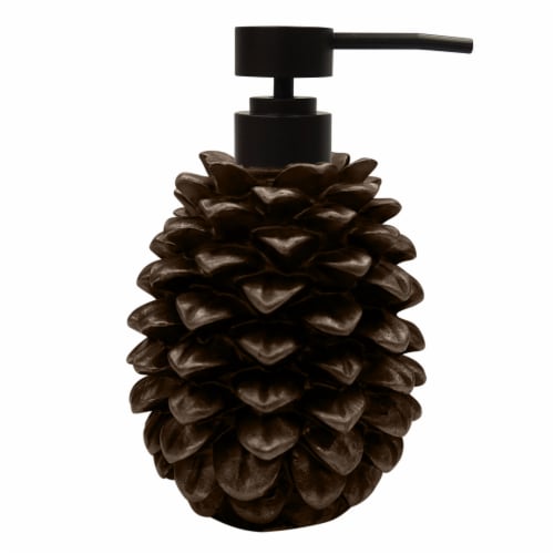 Allure Pinecone Lotion Pump Perspective: front