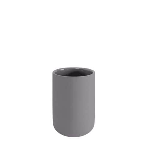 Allure Jordan Ceramic Tumbler - Grey Perspective: front