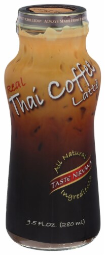 Taste Nirvana Real Thai Coffee Latte Perspective: front