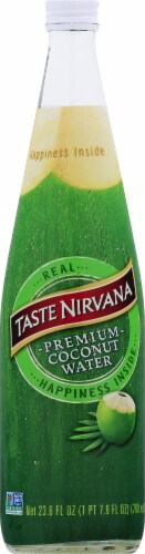 Taste Nirvana Real Coconut Bottled Water Perspective: front