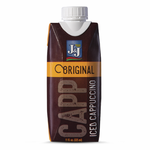 J&J Original Iced Cappuccino Perspective: front