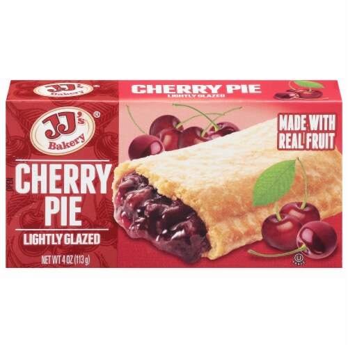 JJ's Bakery® Lightly Glazed Cherry Pie Perspective: front