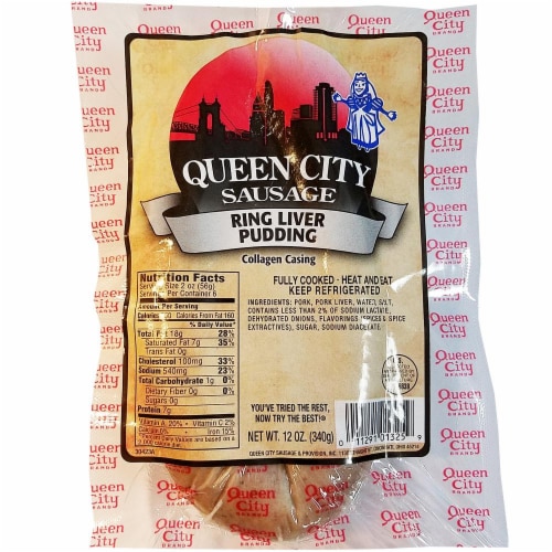 Queen City Ring Liver Pudding Perspective: front
