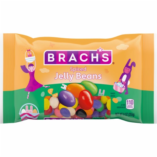 Brach's® Spiced Jelly Beans Easter Candy Bag Perspective: front