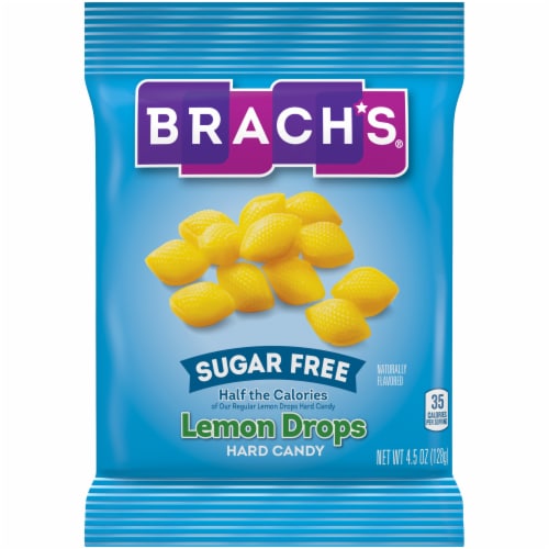Brach's® Sugar Free Lemon Drops Hard Candy Perspective: front