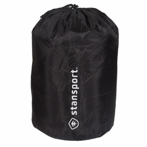 Stansport Nylon Stuff Bag - Black Perspective: front