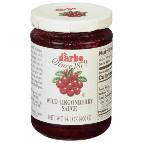 D'Arbo Wild Lingonberry Sauce Perspective: front