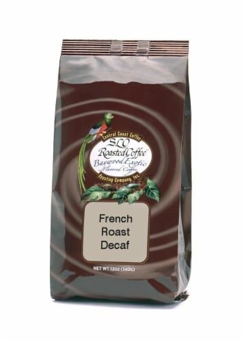 SLO Roasted Decaf French Roast Ground Coffee Perspective: front