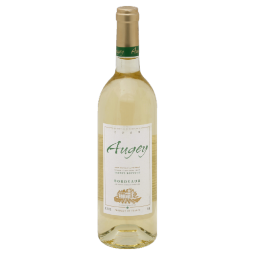 Augey White Bordeaux French White Wine Perspective: front