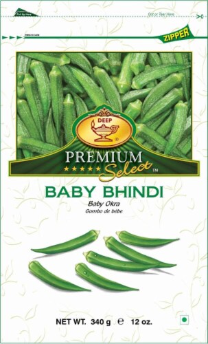 Deep Foods Premium Selects Baby Bhindi Okra Perspective: front