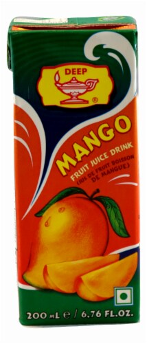 Deep Foods Mango Fruit Juice Drink Perspective: front