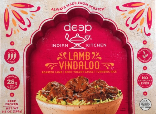 Deep Indian Kitchen Lamb Vindaloo Perspective: front
