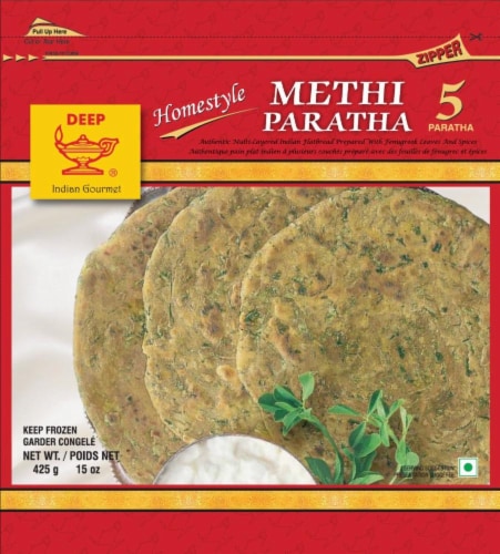 Deep Foods Methi Paratha Perspective: front
