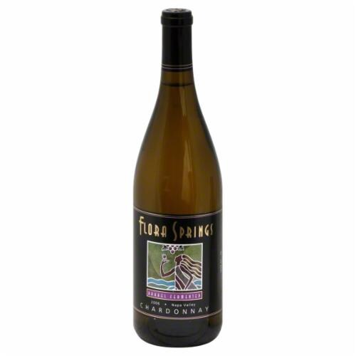 Flora Springs Barrel Fermented Reserve Chardonnay Perspective: front
