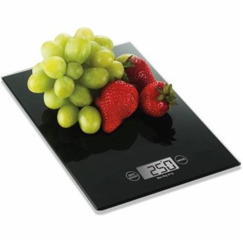 Maverick KS05 Kitchen Sleek Glass Top Digital Scale Perspective: front