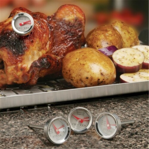 Maverick RT-04 Set of 4 Mini Steak And Chicken Thermometers Perspective: front
