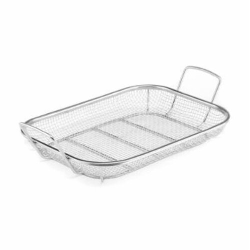 Maverick Mesh BBQ Grill Roasting Pan Perspective: front