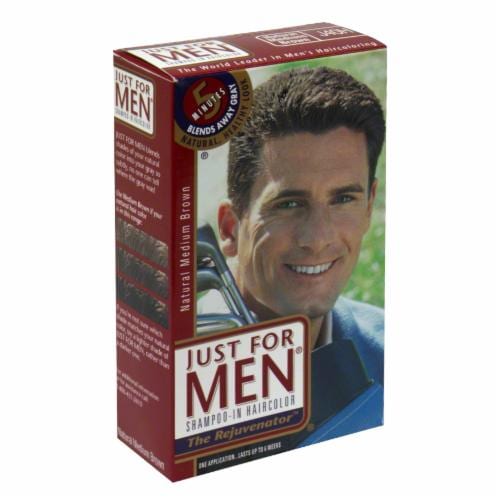 Just for Men Medium Brown Hair Color Perspective: front