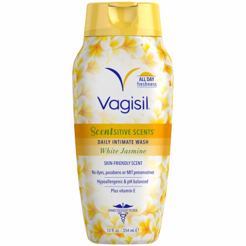 Vagisil® Scentsitive Scents® White Jasmine Daily Intimate Wash Perspective: front