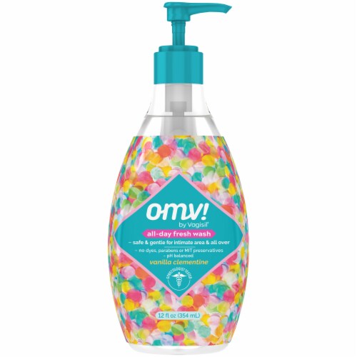 Vagisil® omv! Vanilla Clementine All-Day Fresh Wash Perspective: front