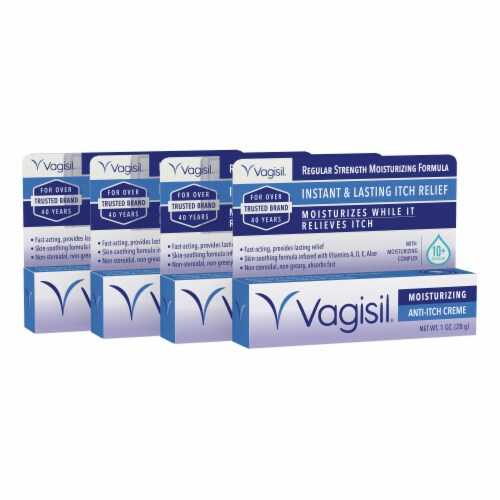 Vagisil Regular Strength Anti-Itch Creme Perspective: front