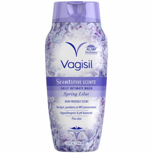 Vagisil® Scentsitive Scents™ Spring Lilac Daily Intimate Wash Perspective: front