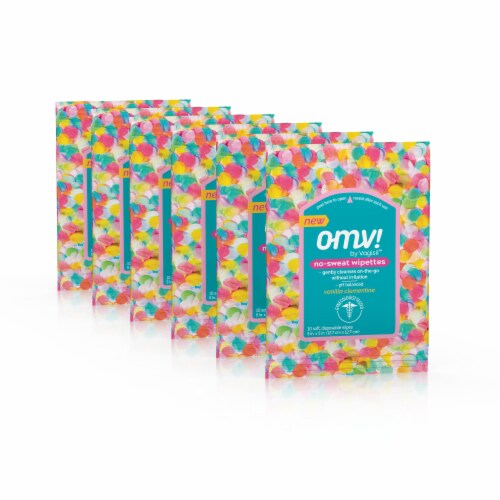 OMV! by Vagisil™ No-Sweat Wipettes Perspective: front