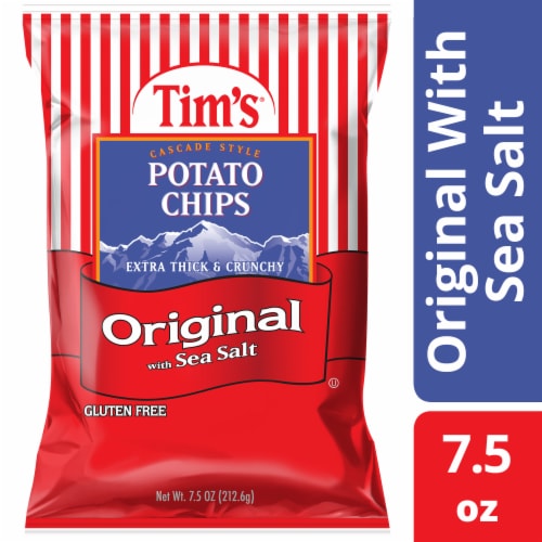 Tim's® Original Lightly Salted Potato Chips Perspective: front