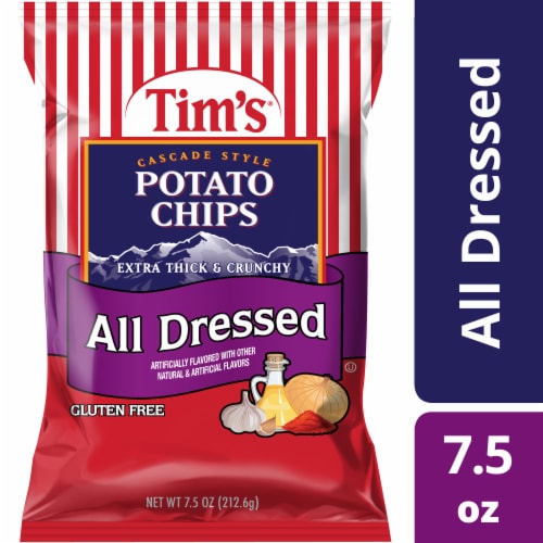 Tim's Sasquatch Surprise Potato Chips Perspective: front