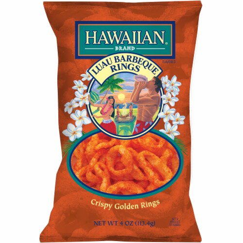 Hawaiian Luau Barbeque Rings Perspective: front