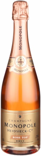 Heidsieck Monopole Rose Champagne Perspective: front
