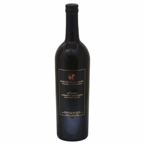 Whitehall Lane Cabernet Sauvignon Perspective: front