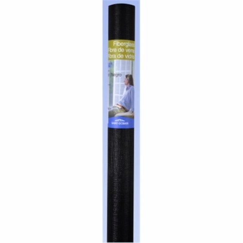 Saint Gobain Black Fiberglass Insect Screen Perspective: front