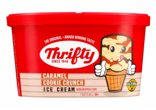 Thrifty Caramel Cookie Crunch Perspective: front