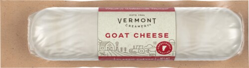 Vermont Creamery Classic Goat Cheese Log Perspective: front
