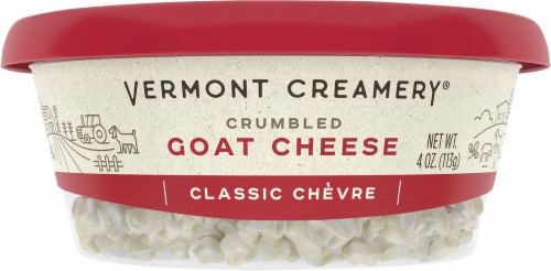 Vermont Creamery® Classic Crumbled Goat Cheese Perspective: front