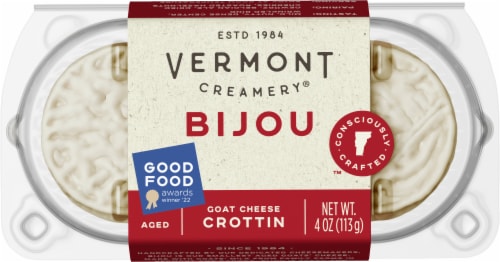 Vermont Creamery® Bijou Goat Cheese Perspective: front