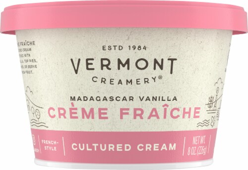 Vermont Creamery Vanilla Crème Fraîche Perspective: front