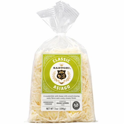 Sartori Classic Asiago Shredded Cheese 7 oz