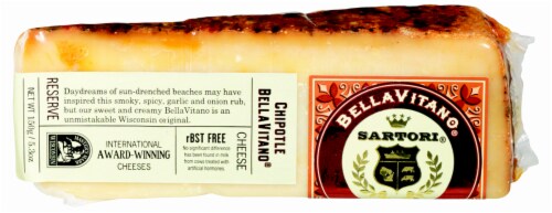 Sartori BellaVitano Chipotle Cheese Perspective: front