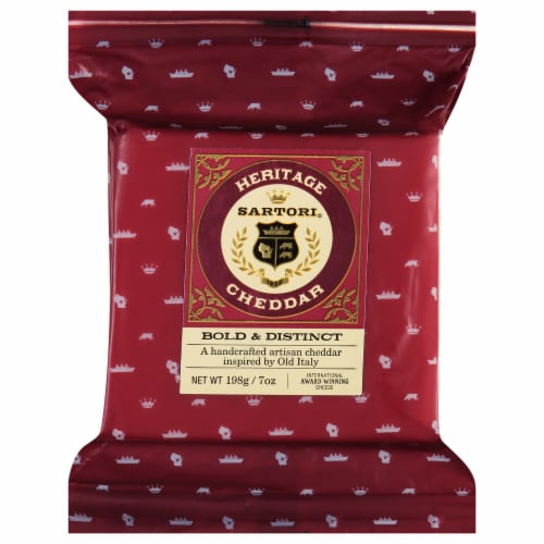 Sartori® Bold & Distinct Heritage Cheddar Cheese Perspective: front
