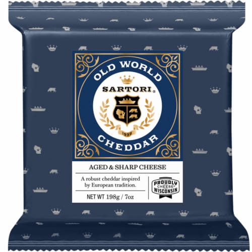 Sartori Old World Cheddar Cheese Perspective: front