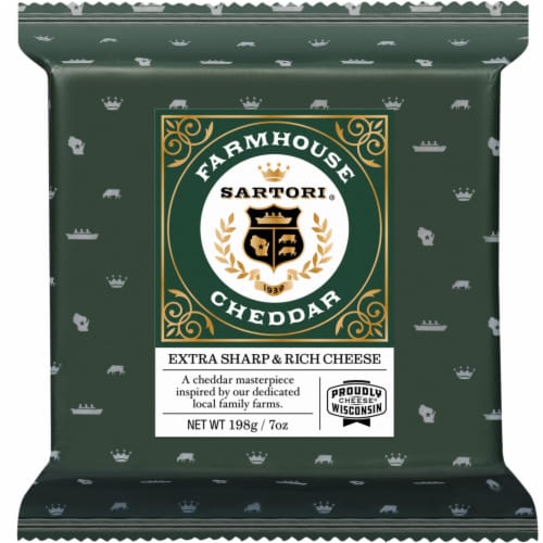 Sartori Extra Sharp & Rich Farmhouse Cheddar Cheese 7 oz