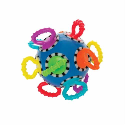 Manhattan Toy Click Clack Ball Developmental Baby Toy Perspective: front