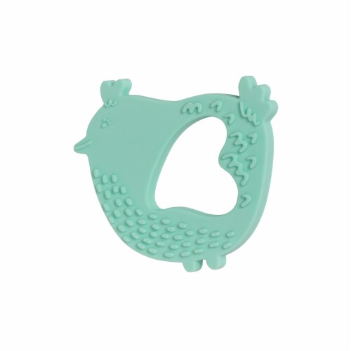 Manhattan Toy Chick Textured Silicone Teether Perspective: front