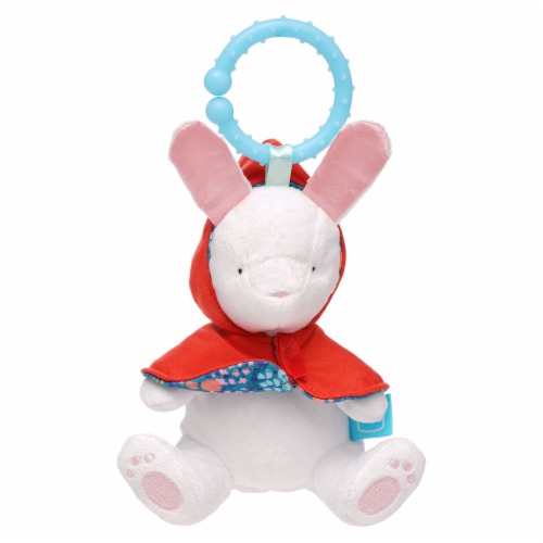 Manhattan Toy Fairytale Rabbit Plush Baby Travel Toy Perspective: front