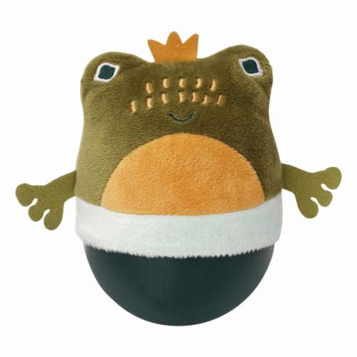 weighted frog plush