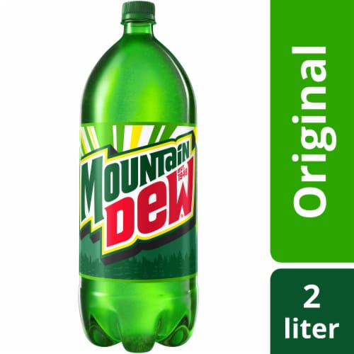 Mountain Dew® Soda Bottle Perspective: front