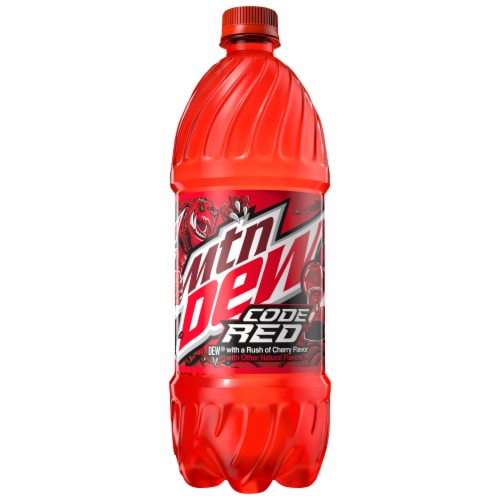 Mountain Dew Code Red Soda 1 L Fred Meyer